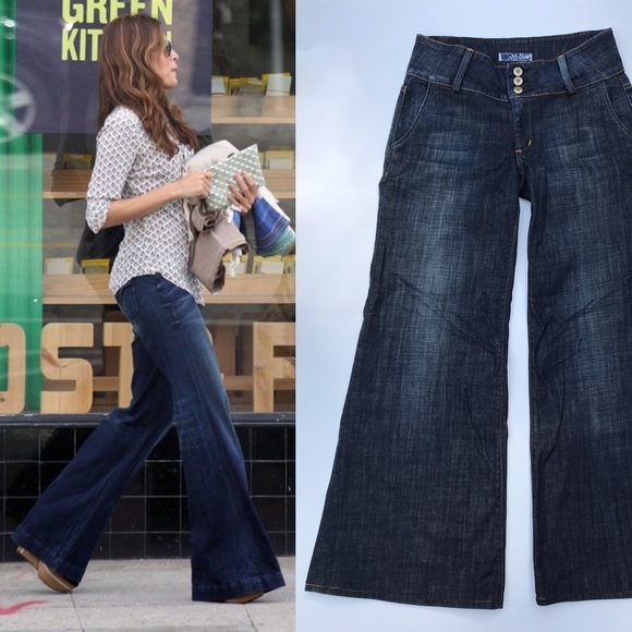 womens wide leg flare jeans